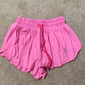 Bright Pink Skirt Shorts
